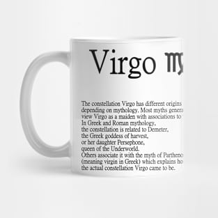 Virgo Zodiac Sign Mug